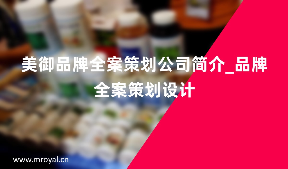 美御品牌全案策劃公司簡(jiǎn)介_(kāi)品牌全案策劃設(shè)計(jì)_上海全案策劃公司